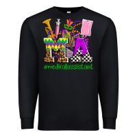 Black mardi gras ma medical assistant Premium Sweatshirt - AdoDesignShop