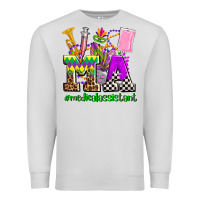 Dove Grey mardi gras ma medical assistant Premium Sweatshirt - AdoDesignShop