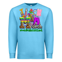 Ocean Blue mardi gras ma medical assistant Premium Sweatshirt - AdoDesignShop