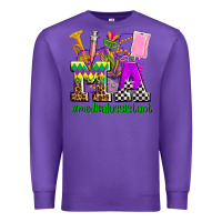 Purple mardi gras ma medical assistant Premium Sweatshirt - AdoDesignShop
