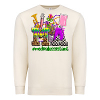Sandshell mardi gras ma medical assistant Premium Sweatshirt - AdoDesignShop
