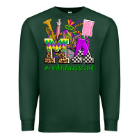 Sports Green mardi gras ma medical assistant Premium Sweatshirt - AdoDesignShop