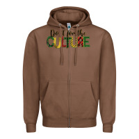 Chestnut do it for the culture juneteenth Zipper Hoodie - BarkalooDesign