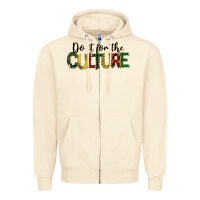 Sandshell do it for the culture juneteenth Zipper Hoodie - BarkalooDesign
