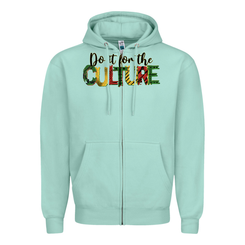 Do It For The Culture Juneteenth Zipper Hoodie by BarkalooDesign | Teevron