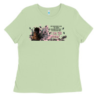 Matcha i am the storm with girl and butterflies Ladies Tee - TumblerDesignByShophia