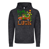 Vintage Black St. Patrick's Day loads of truck Vintage Hoodie - OliviaCreatesArt
