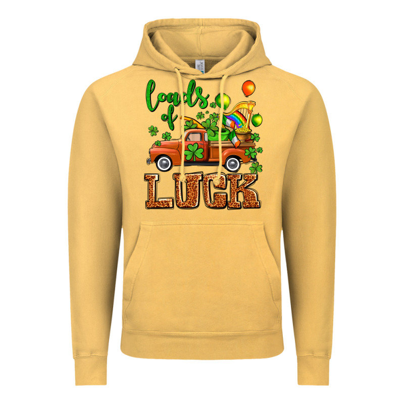 St. Patrick's Day Loads Of Truck Vintage Hoodie by OliviaCreatesArt | Teevron