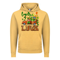 Vintage Mustard St. Patrick's Day loads of truck Vintage Hoodie - OliviaCreatesArt