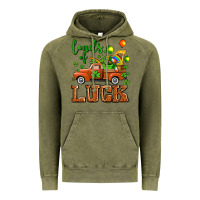 Vintage Olive St. Patrick's Day loads of truck Vintage Hoodie - OliviaCreatesArt