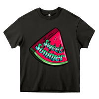 Asphalt sweet summer watermelon Heavy Core Tee - NancyCooperArtShop