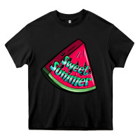 Black sweet summer watermelon Heavy Core Tee - NancyCooperArtShop