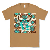Toasted Coconut gemstone bull skull leopard Classic Tee - TumblerDesignByShophia