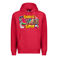 Cardinal summer time Premium Hoodie - CowhideDigitalArt