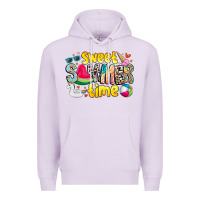 Lilac summer time Premium Hoodie - CowhideDigitalArt