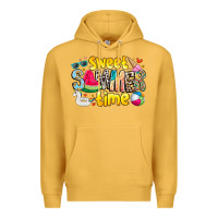 Mustard summer time Premium Hoodie - CowhideDigitalArt