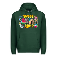 Sports Green summer time Premium Hoodie - CowhideDigitalArt