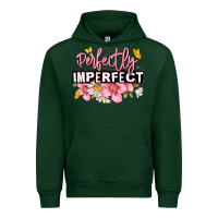 Forest Green perfectly imperfect Urban Hoodie - JahusDesignShop