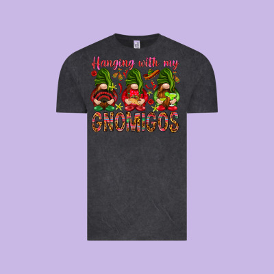 Hanging With My Gnomigos Mexico Vintage Tee Designed By Howdyjamesfarm