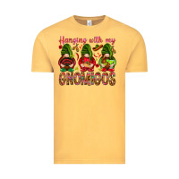 Vintage Mustard Hanging with my gnomigos Mexico Vintage Tee - HowdyJamesFarm