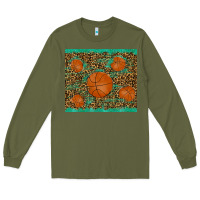 Army Green basketball tumbler Long Sleeve Tee - RanaPortraitStore