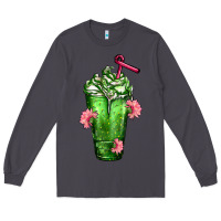 Smoke Western Cactus Cold Frappe Long Sleeve Tee - FaDigitalArtStudio