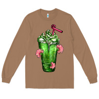 Toasted Coconut Western Cactus Cold Frappe Long Sleeve Tee - FaDigitalArtStudio