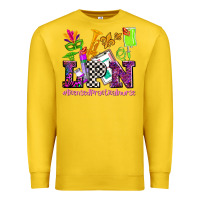 Lemon mardi gras lpn licensed practical nurse Premium Sweatshirt - AdoDesignShop