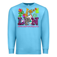 Ocean Blue mardi gras lpn licensed practical nurse Premium Sweatshirt - AdoDesignShop