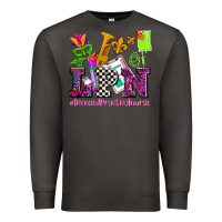 Smoke mardi gras lpn licensed practical nurse Premium Sweatshirt - AdoDesignShop