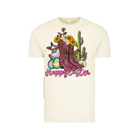 Vintage Arctic Happy Easter western Easter Day Vintage Tee - CowGirlArtShop