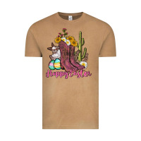 Vintage Camel Happy Easter western Easter Day Vintage Tee - CowGirlArtShop