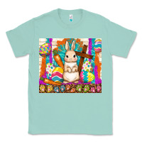 Seafoam easter day rabbit Classic Tee - TumblerDesignByShophia