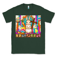Sports Green easter day rabbit Classic Tee - TumblerDesignByShophia