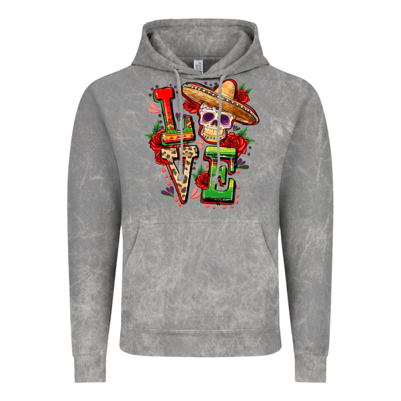 Cinco De Mayo Love Vintage Hoodie by FaDigitalArtStudio | Teevron