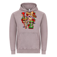 Vintage Zinc Cinco de mayo love Vintage Hoodie - FaDigitalArtStudio