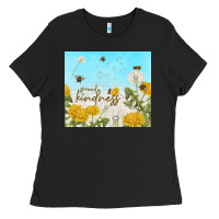 Spread Kindness With Dandelions Ladies Tee | Teevron