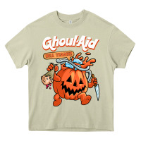 Cool Ghoul Aid Funny Ghoul Pumpkin Cute Meme Halloween T Shirt Heavy Core Tee | Teevron