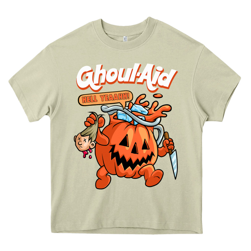 Cool Ghoul Aid Funny Ghoul Pumpkin Cute Meme Halloween T Shirt Heavy Core Tee by maiPhamDesign | Teevron