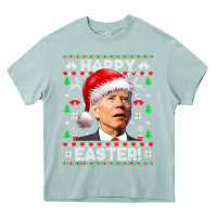 Arona Santa Joe Biden Happy Easter Ugly Christmas Heavy Core Tee - maiPhamDesign