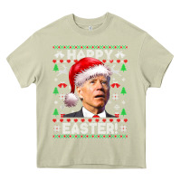 Mossy Santa Joe Biden Happy Easter Ugly Christmas Heavy Core Tee - maiPhamDesign