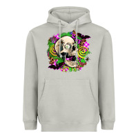 Moon Dust halloween skull Heavyweight Hoodie - AdoDesignShop