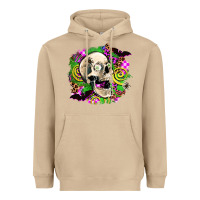 Mushroom halloween skull Heavyweight Hoodie - AdoDesignShop