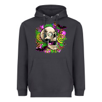 Smoke halloween skull Heavyweight Hoodie - AdoDesignShop