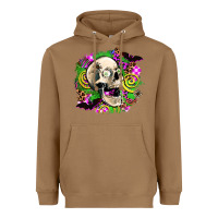 Toasted Coconut halloween skull Heavyweight Hoodie - AdoDesignShop