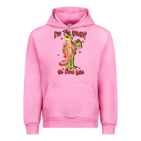 Fuchsia Pink im too much go find less boujee frog funny Urban Hoodie - JahusDesignShop