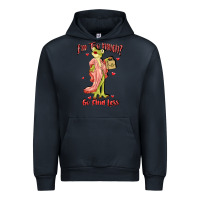 Navy im too much go find less boujee frog funny Urban Hoodie - JahusDesignShop