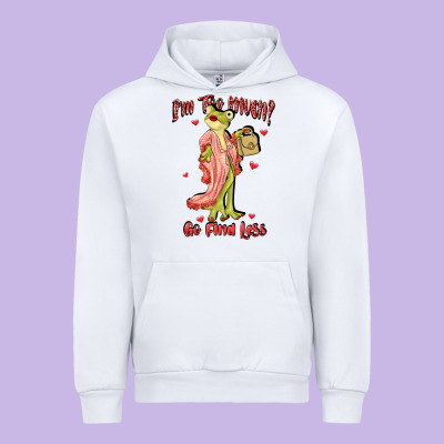 Im Too Much Go Find Less Boujee Frog Funny Urban Hoodie Designed By Jahusdesignshop