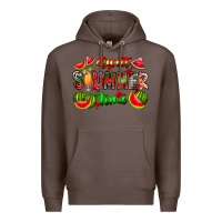 Coffee summer time Premium Hoodie - CowhideDigitalArt