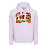 Lilac summer time Premium Hoodie - CowhideDigitalArt